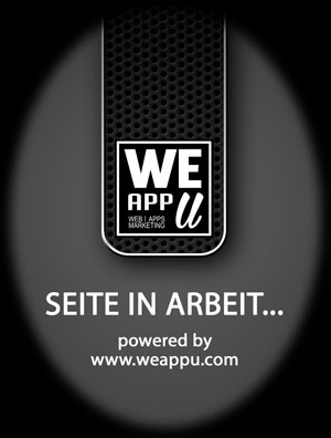 Seite in Arbeit... powered by WeAppU.COM - APPS | WEB | MARKETING